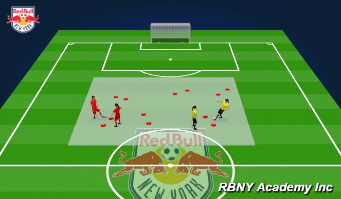 Football/Soccer Session Plan Drill (Colour): Introduction