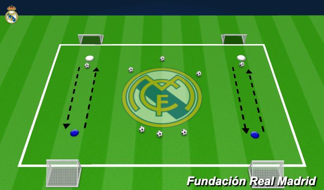 Football/Soccer Session Plan Drill (Colour): Screen 1