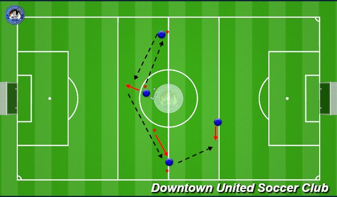Football/Soccer Session Plan Drill (Colour): PEM