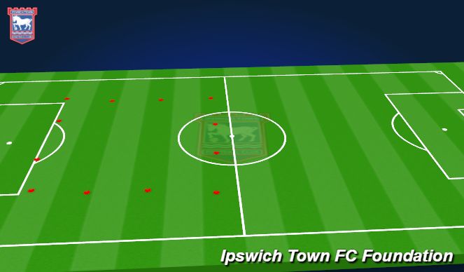 Football/Soccer Session Plan Drill (Colour): Screen 2