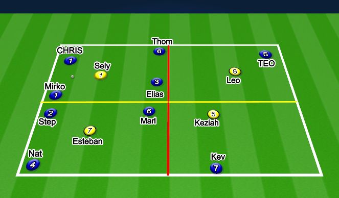 Football/Soccer Session Plan Drill (Colour): Screen 1