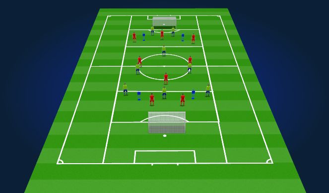 Football/Soccer Session Plan Drill (Colour): Screen 1