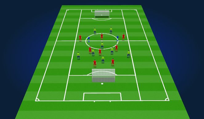Football/Soccer Session Plan Drill (Colour): Screen 2
