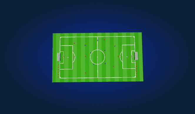 Football/Soccer Session Plan Drill (Colour): Regular game