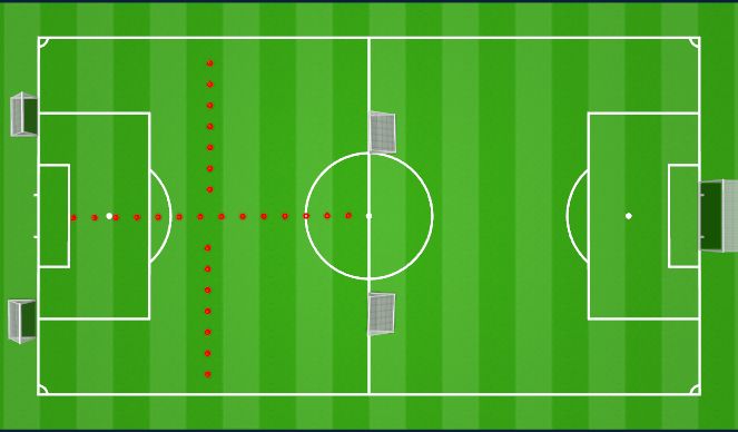 Football/Soccer Session Plan Drill (Colour): Low block game