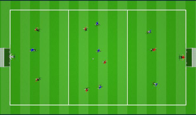 Football/Soccer Session Plan Drill (Colour): Screen 8