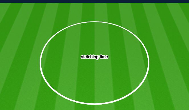 Football/Soccer Session Plan Drill (Colour): Cool-down