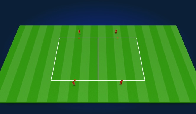 Football/Soccer Session Plan Drill (Colour): Cone Strike