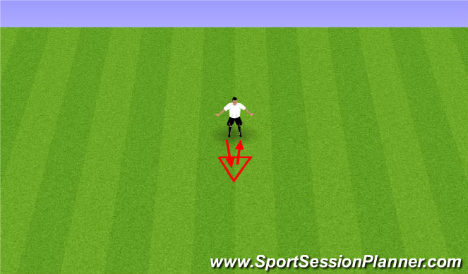 Football/Soccer Session Plan Drill (Colour): Without Ball