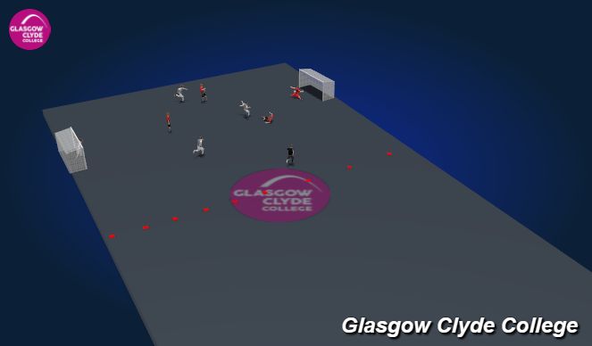 Football/Soccer Session Plan Drill (Colour): Conditioned Game