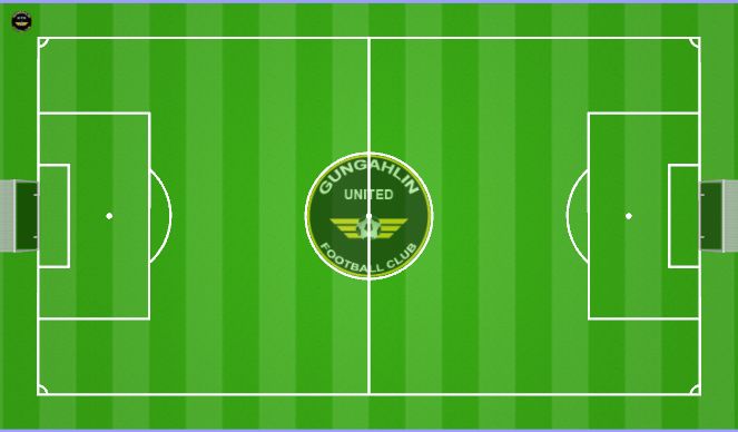 Football/Soccer Session Plan Drill (Colour): 11v11 game