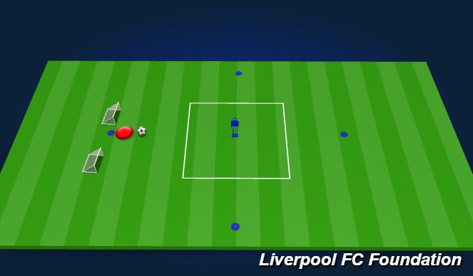 Football/Soccer Session Plan Drill (Colour): Screen 2
