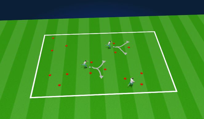 Football/Soccer Session Plan Drill (Colour): Screen 1