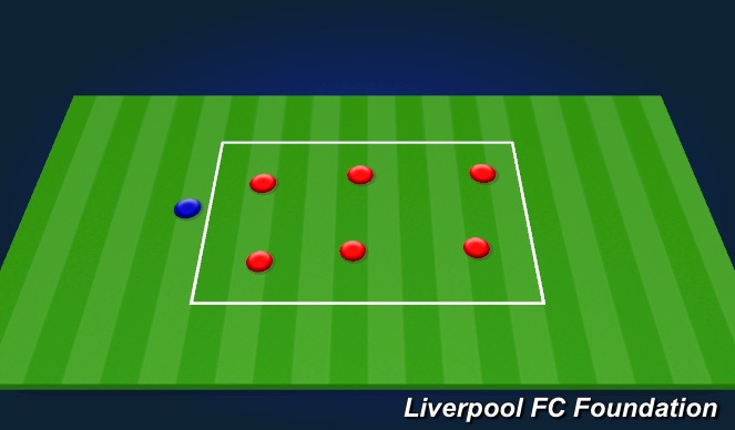 Football/Soccer Session Plan Drill (Colour): Screen 2