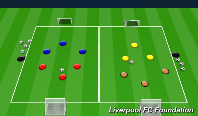 Football/Soccer Session Plan Drill (Colour): Screen 5