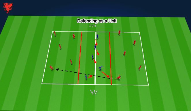 Football/Soccer Session Plan Drill (Colour): Screen 3