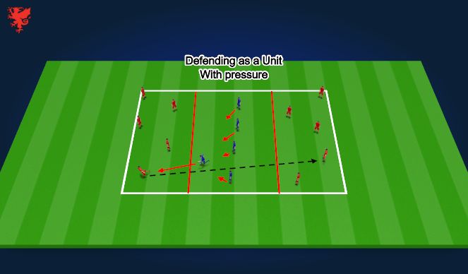 Football/Soccer Session Plan Drill (Colour): Screen 4