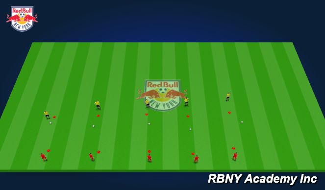 Football/Soccer Session Plan Drill (Colour): Activity