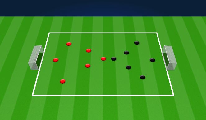 Football/Soccer Session Plan Drill (Colour): AEROBIC + TECHNICAL
