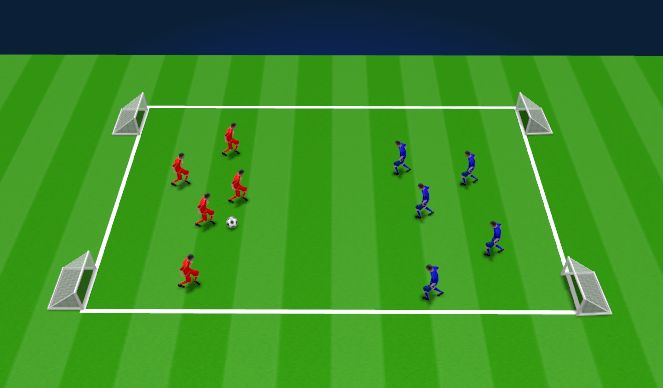 Football/Soccer Session Plan Drill (Colour): Screen 6