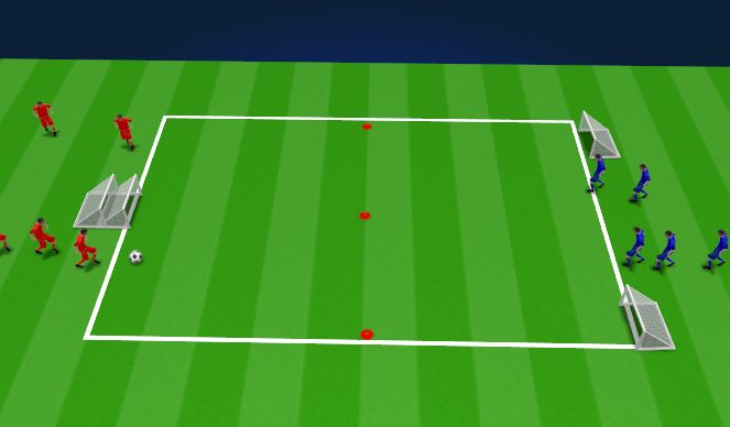 Football/Soccer Session Plan Drill (Colour): Animation 5