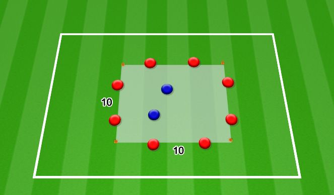 Football/Soccer Session Plan Drill (Colour): Screen 1