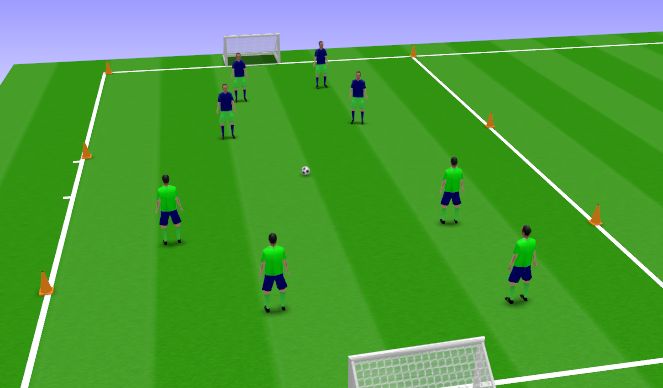 Football/Soccer Session Plan Drill (Colour): Futbol