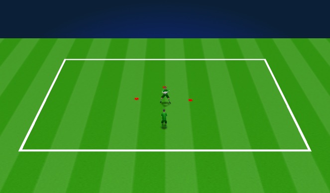 Football/Soccer Session Plan Drill (Colour): Foundations Warm Up