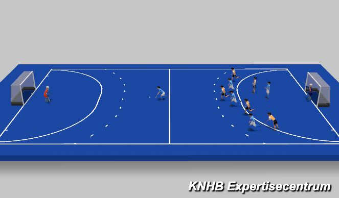 Hockey Session Plan Drill (Colour): Screen 5
