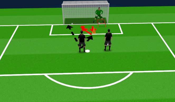 Football/Soccer Session Plan Drill (Colour): Conditioning-Speed/power