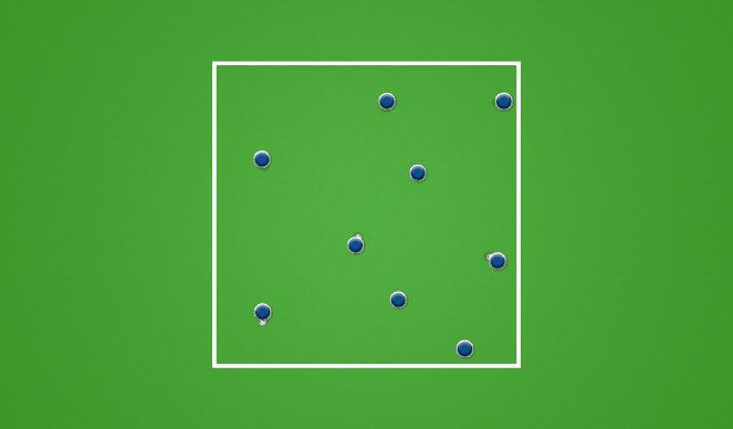 Football/Soccer Session Plan Drill (Colour): Ball Manipulation