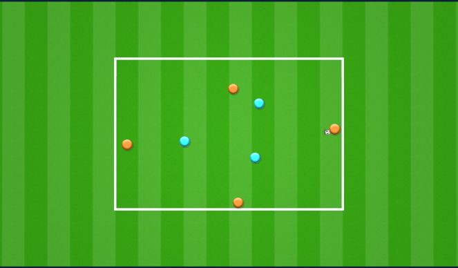 Football/Soccer Session Plan Drill (Colour): Animation 1 Example