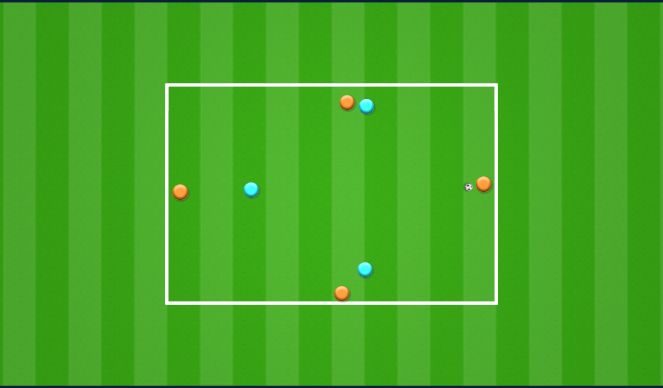 Football/Soccer Session Plan Drill (Colour): Animation 2 Example