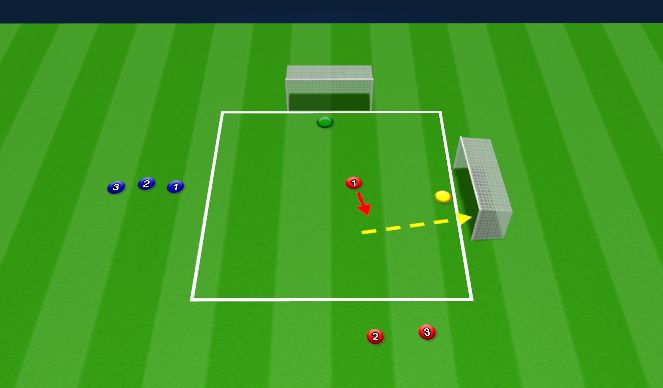 Football/Soccer Session Plan Drill (Colour): Screen 5