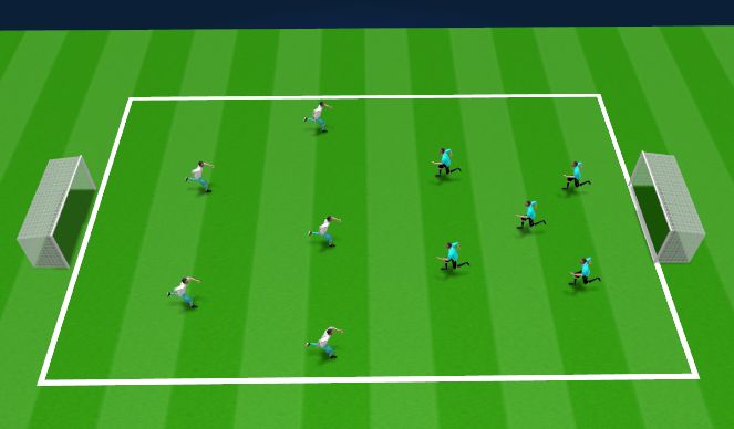 Football/Soccer Session Plan Drill (Colour): Screen 3