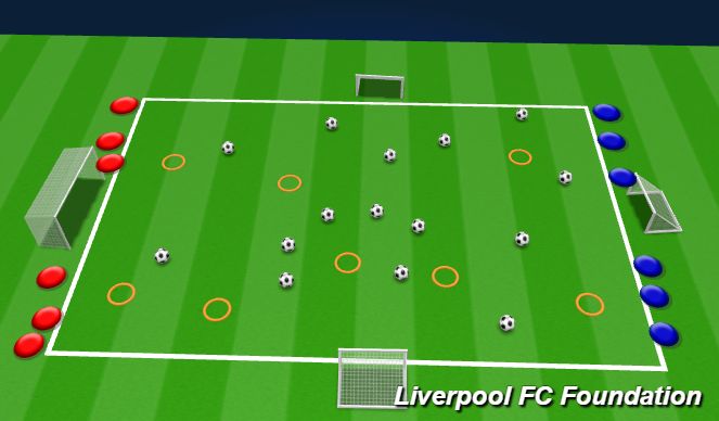 Football/Soccer Session Plan Drill (Colour): Screen 1