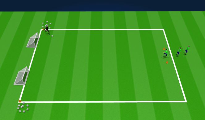 Football/Soccer Session Plan Drill (Colour): Part 1