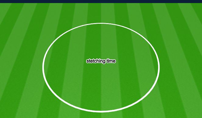 Football/Soccer Session Plan Drill (Colour): Cool-down