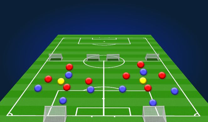 Football/Soccer Session Plan Drill (Colour): Screen 2