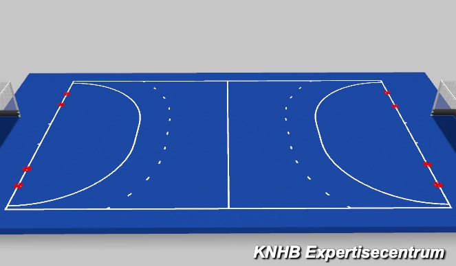 Hockey Session Plan Drill (Colour): Screen 6