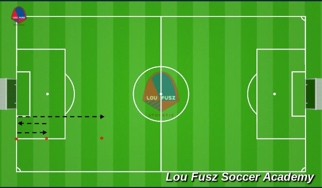 Football/Soccer Session Plan Drill (Colour): Warm Up & Sprint Series 