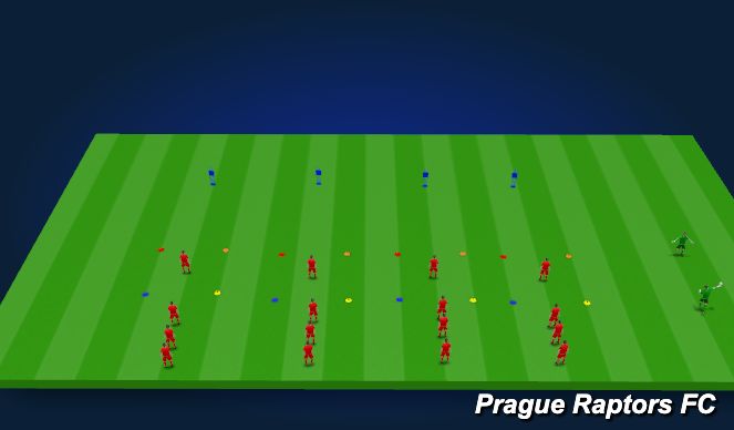 Fútbol Ejercicio del Plan de Sesiones (Color): Screen 1