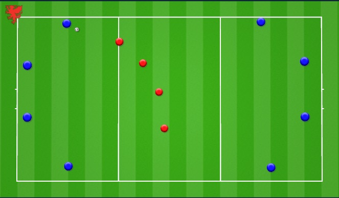 Football/Soccer Session Plan Drill (Colour): Screen 1