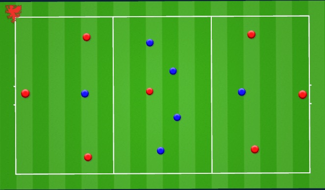 Football/Soccer Session Plan Drill (Colour): Screen 1