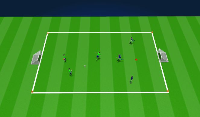 Football/Soccer Session Plan Drill (Colour): Part 1