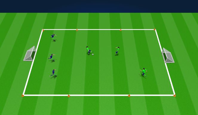 Football/Soccer Session Plan Drill (Colour): Part 4
