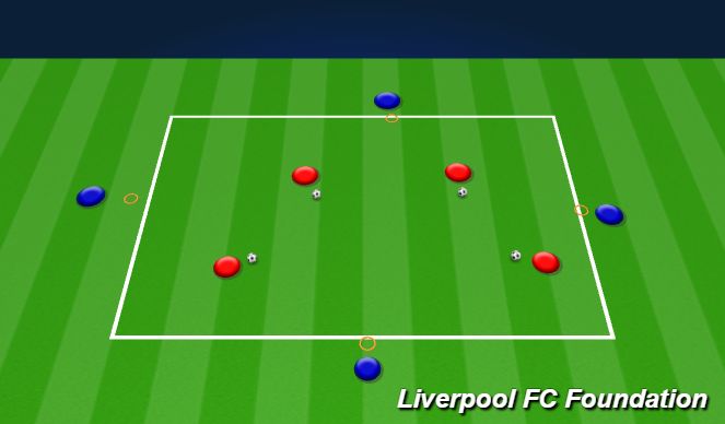 Football/Soccer Session Plan Drill (Colour): Screen 1