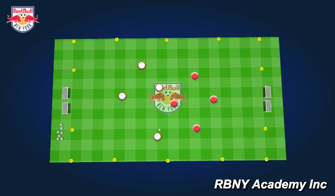 Football/Soccer Session Plan Drill (Colour): Match