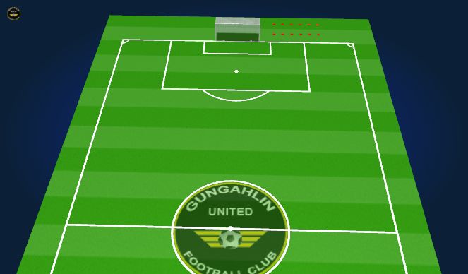 Football/Soccer Session Plan Drill (Colour): FIFA 11