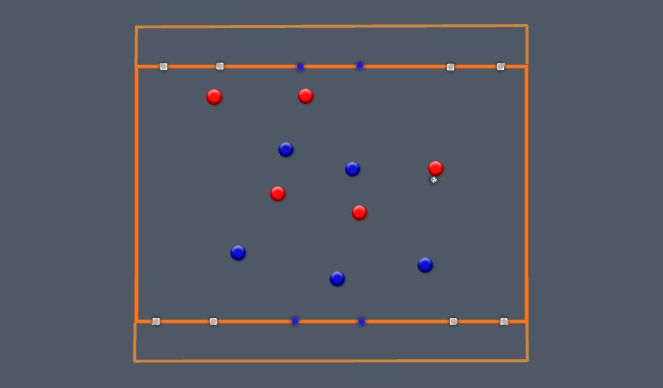 Football/Soccer Session Plan Drill (Colour): Animation 2